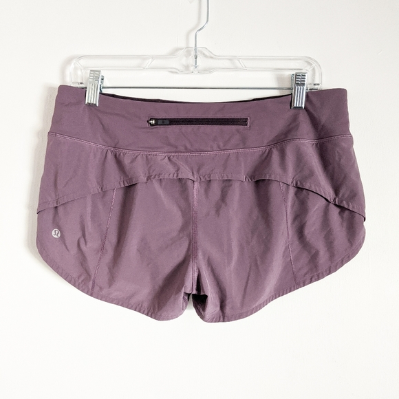LULULEMON ATHLETICA Speed Up Running Shorts Size 8